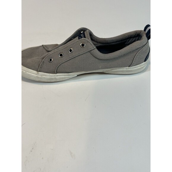 Sperry STS85103 Shoes Womens 8 M Gray Casual Sneakers Canvas - Picture 8 of 10